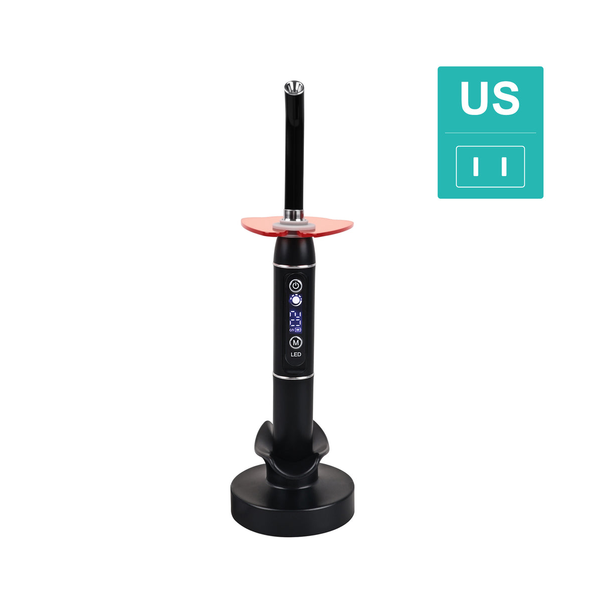 360° rotatable lamp head flexible design of professional dental curing device