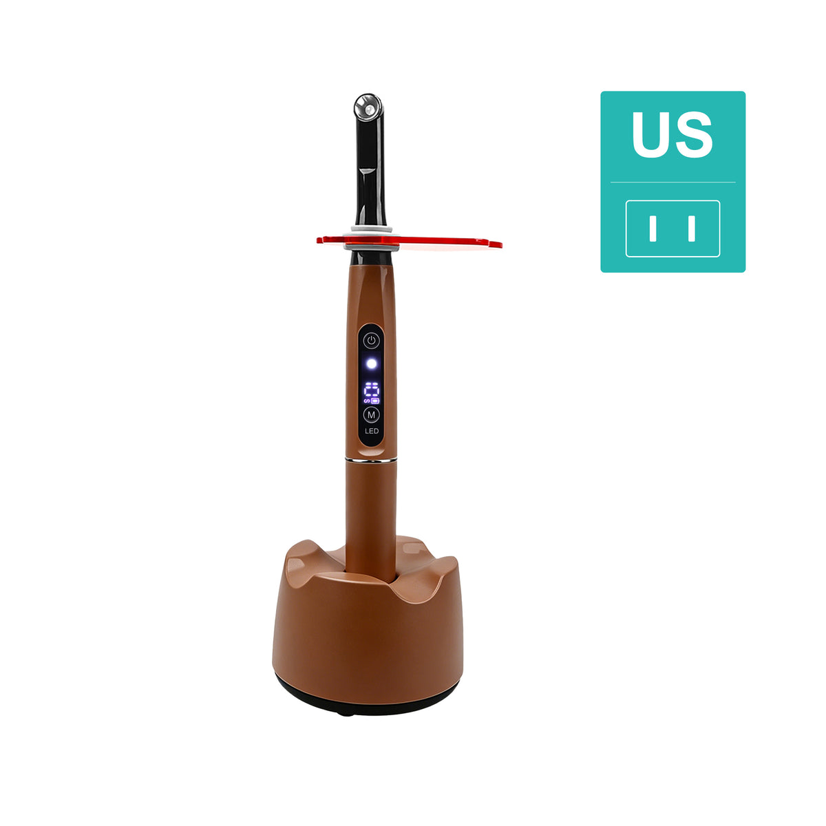 CYH072 Dental AI LED Curing Light 1s Colorful 5W blue/black/brown/grey /pink/ purple/white/yellow