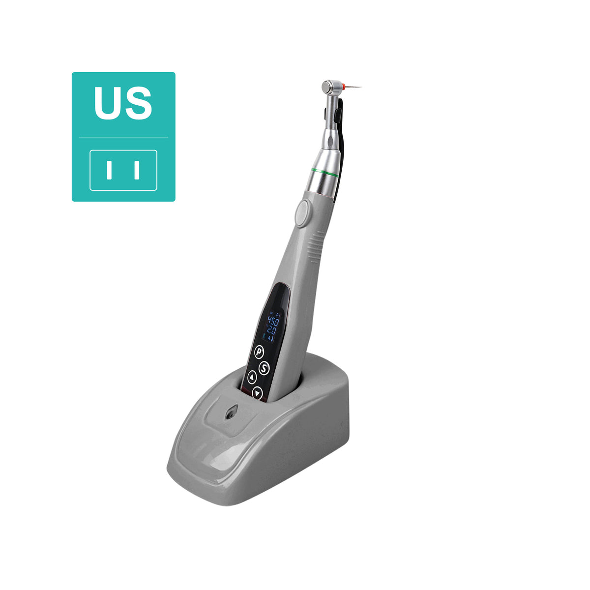 CYE066 7 Programs Dental Wireless Endo Motor , Black/White/Pink/Grey /Blue