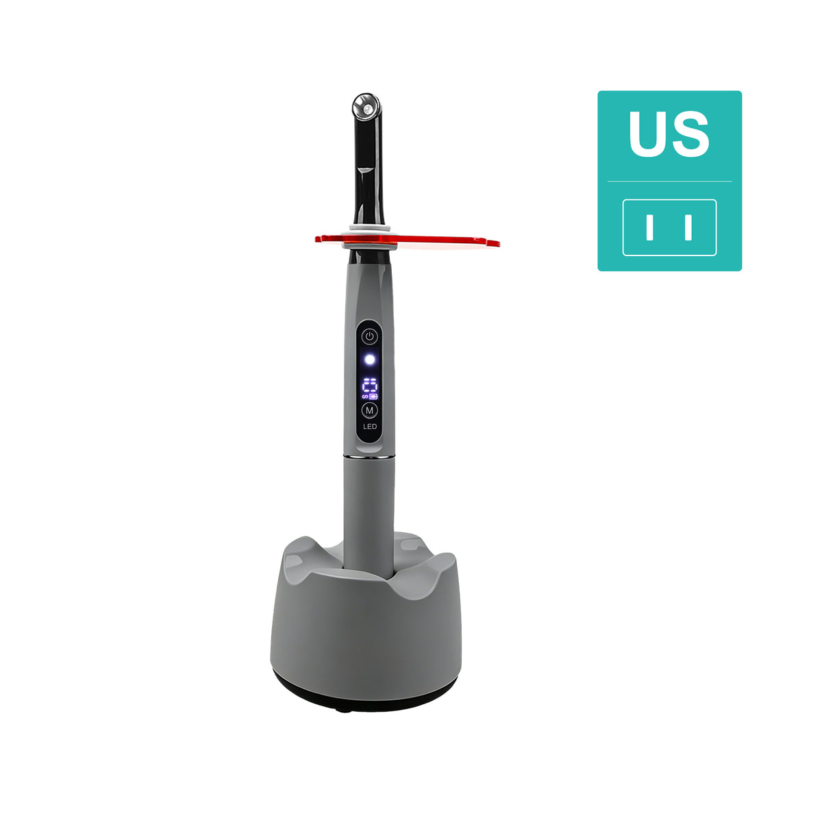 CYH072 Dental AI LED Curing Light 1s Colorful 5W blue/black/brown/grey /pink/ purple/white/yellow