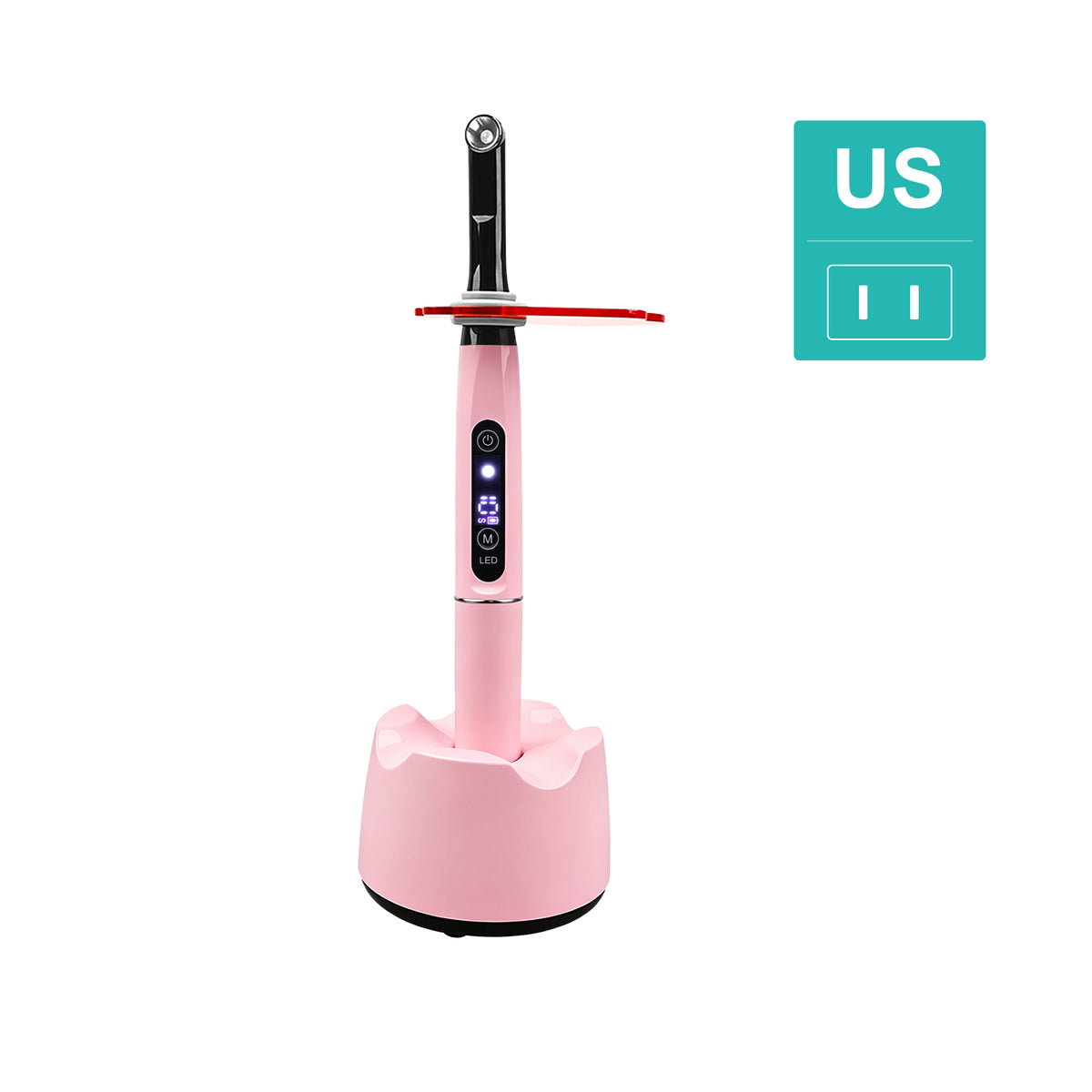 CYH072 Dental AI LED Curing Light 1s Colorful 5W blue/black/brown/grey /pink/ purple/white/yellow