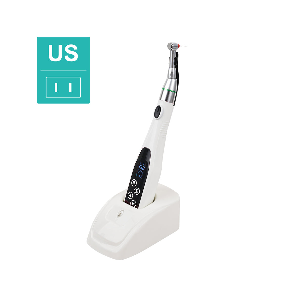 CYE066 7 Programs Dental Wireless Endo Motor , Black/White/Pink/Grey /Blue