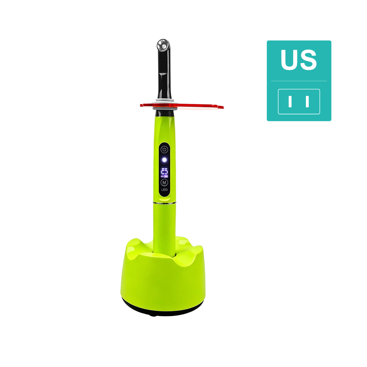 CYH072 Dental AI LED Curing Light 1s Colorful 5W blue/black/brown/grey /pink/ purple/white/yellow