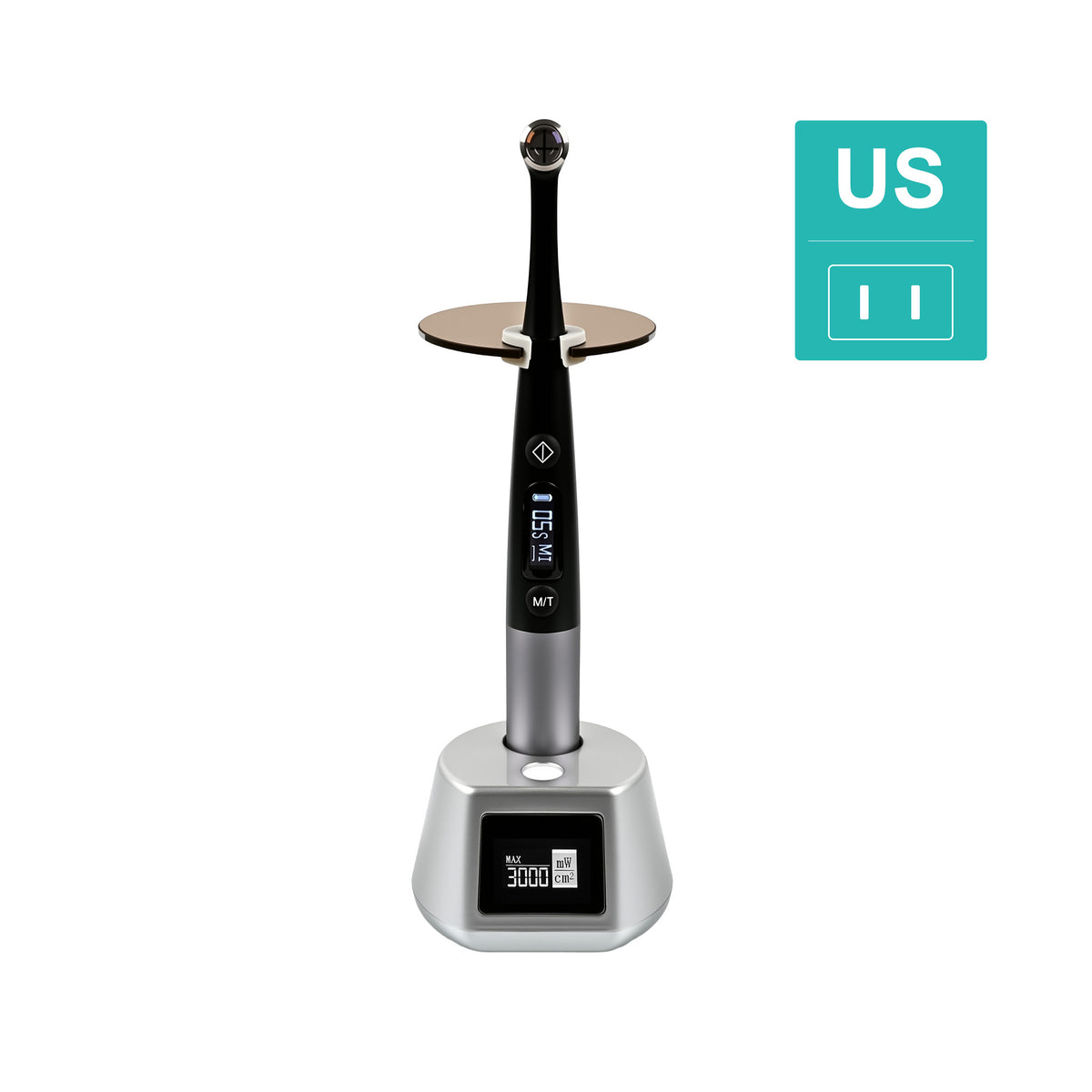 Original premium packaging box of ELIJAH 1s high-power LED curing light with built-in radiometer