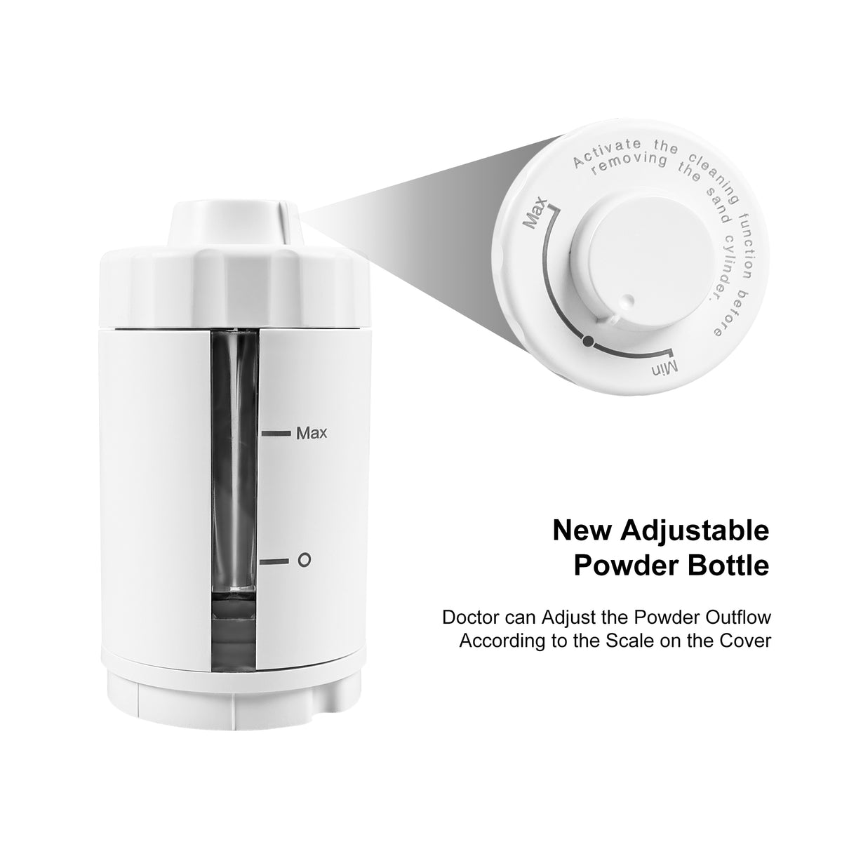 VRN‑Q6 air polishing powder tank component