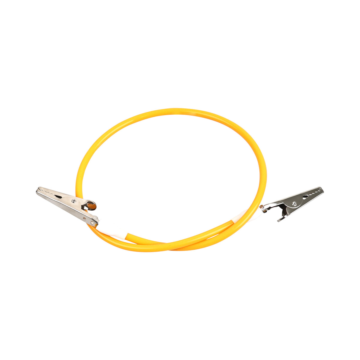 Yellow dental silicone bib clip single