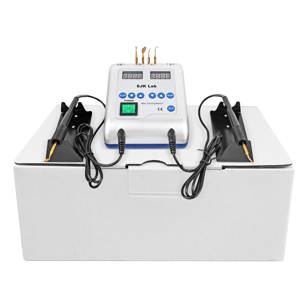 CYO004 Dental Electric Wax Double Pen with 6 Wax Tips - Denspay Dental - Electric Wax Knife