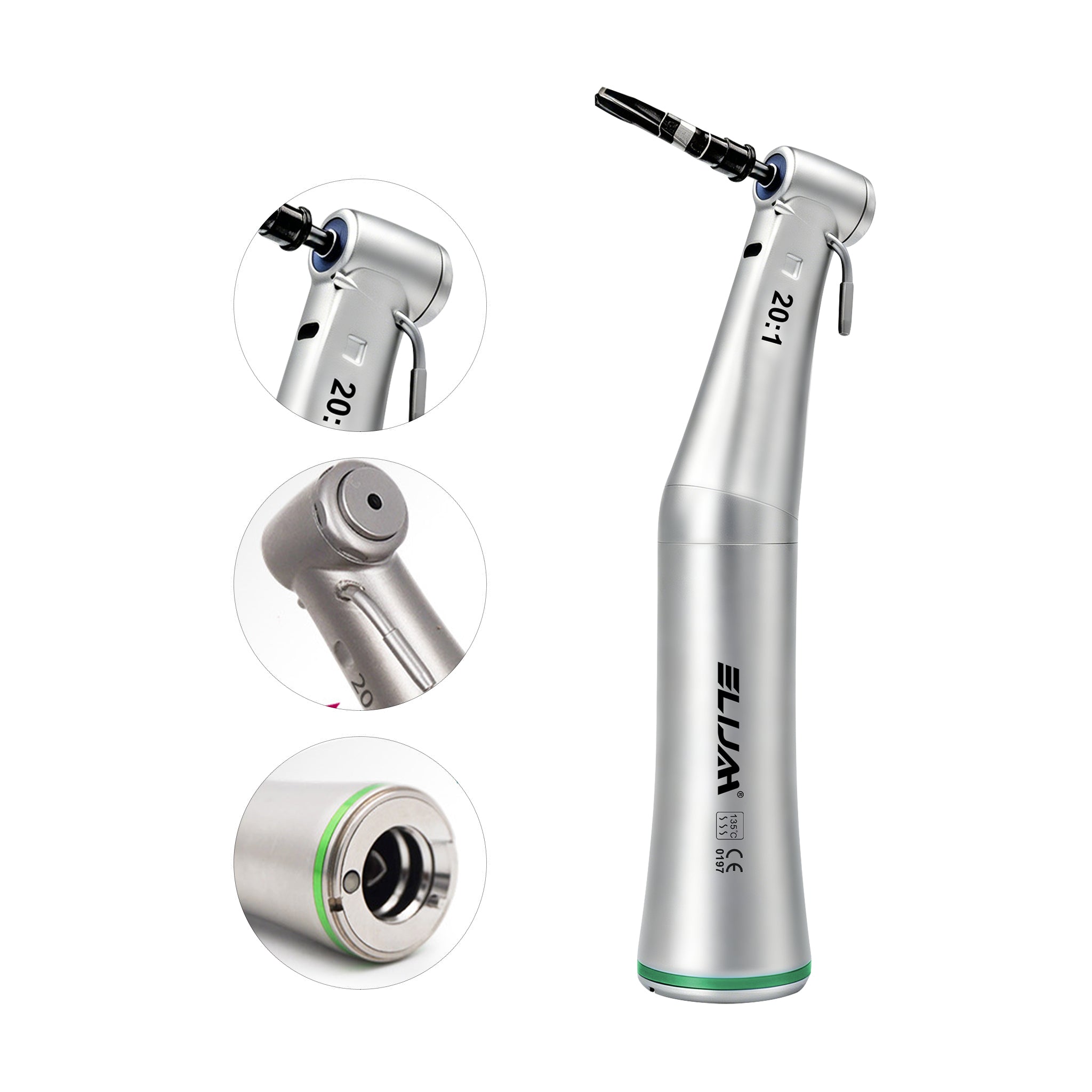 autoclavable nsk matching 20 1 implant fiber contra handpiece