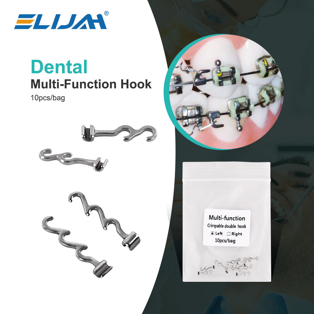 CYZ007 Dental Orthodontic Crimpable Hook 10pcs - Denspay Dental - Sliding Hook