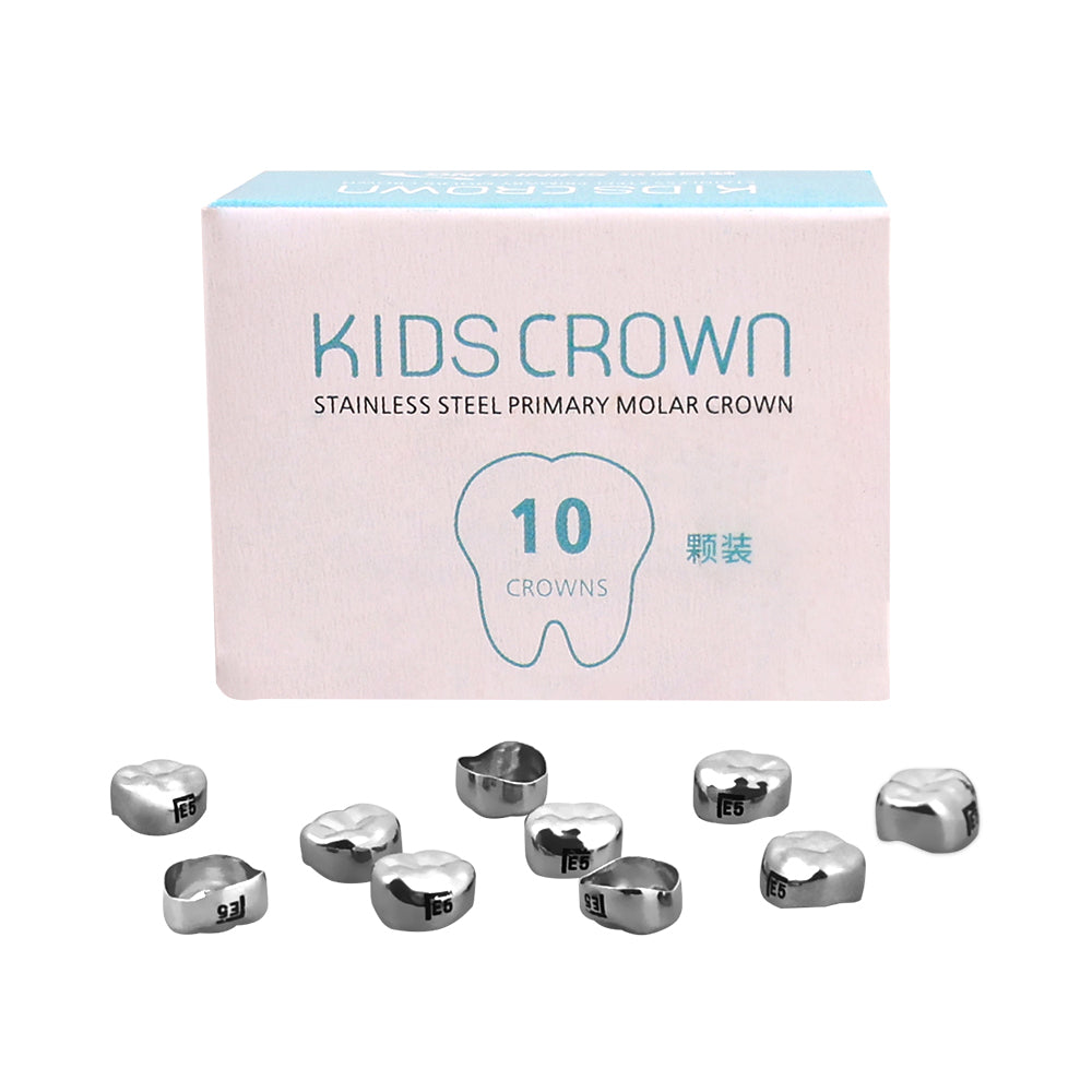 CYW839 10Pcs Dental Metal Crown 48 Sizes - Denspay Dental - Dental Crown