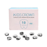 CYW839 10Pcs Dental Metal Crown 48 Sizes - Denspay Dental - Dental Crown