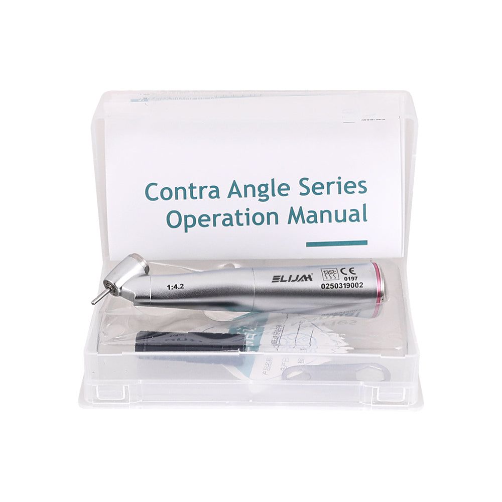 CYC247 Dental LED 1:4.2 Red Ring Contra Angle Handpiece - Denspay Dental - Contra Angle Handpiece