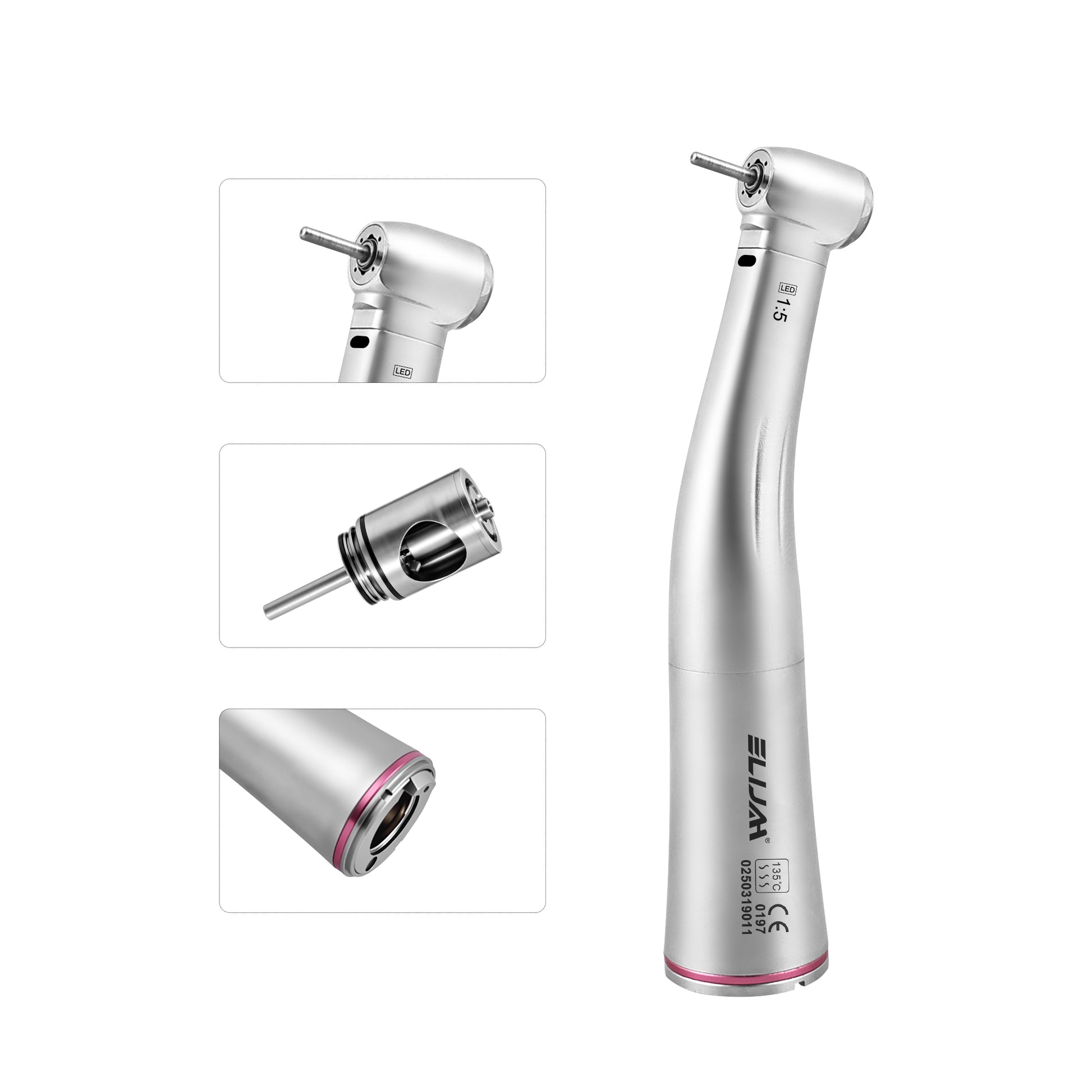clinical use dental fiber optic contra angle handpiece z95