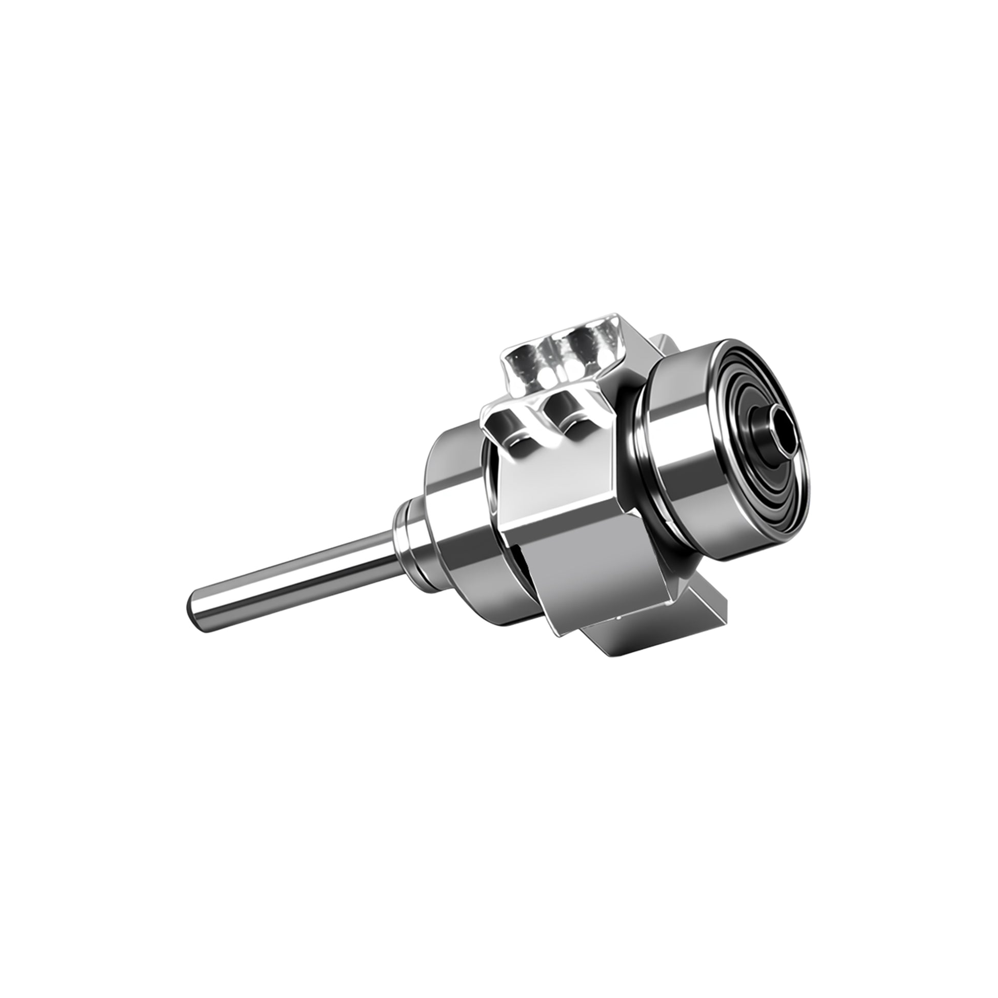 colorful high speed handpiece single water spray internal turbine closeup