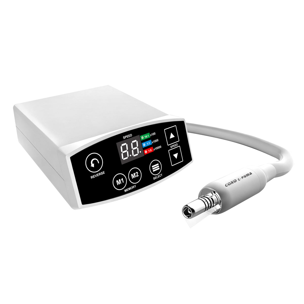 Complete accessories set of COXO micromotor