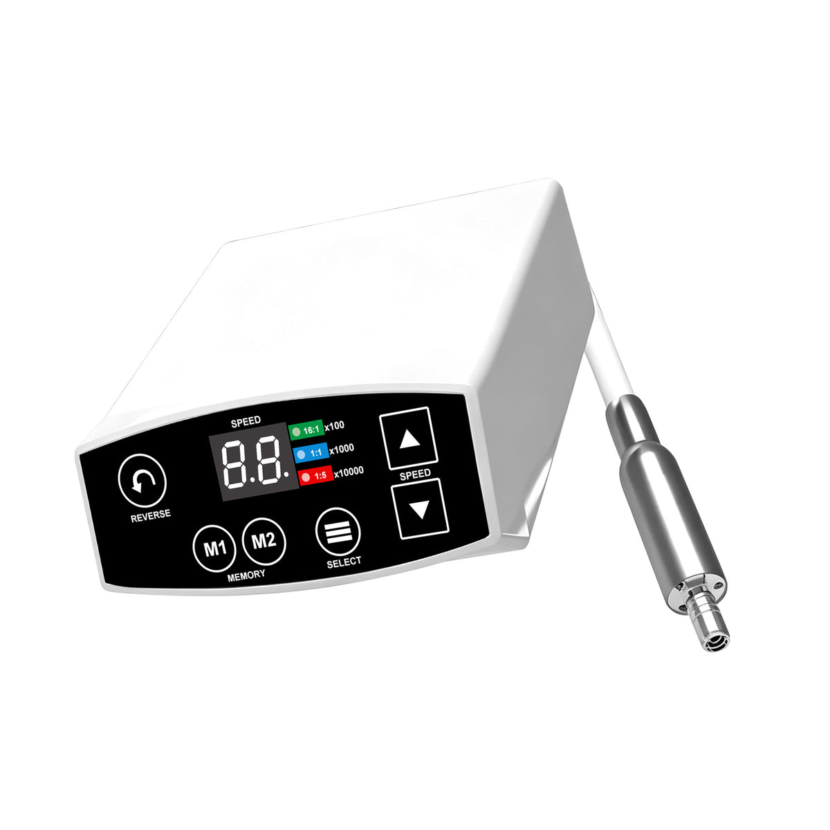 Digital screen display interface of micromotor