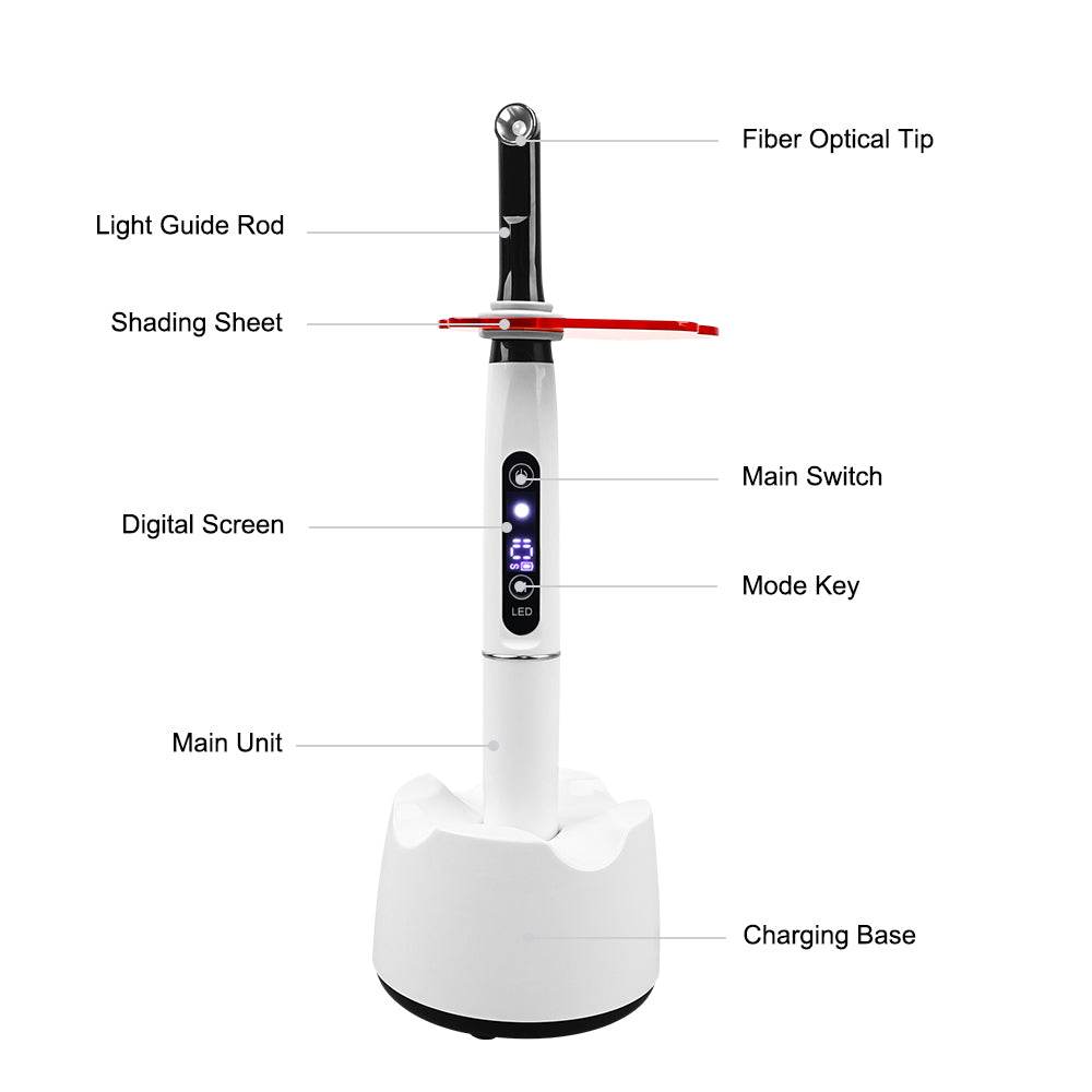 CYH072 Dental LED Curing Light 1s Colorful 5W - Denspay Dental - Curing Light