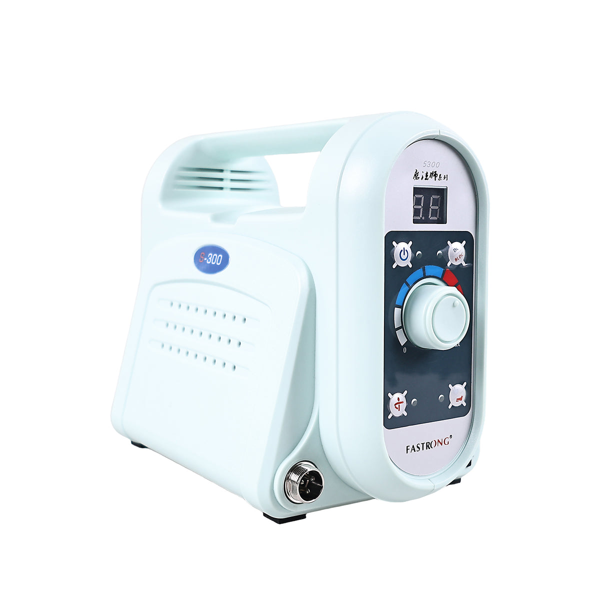 Side profile view of high-torque dental brushless micromotor
