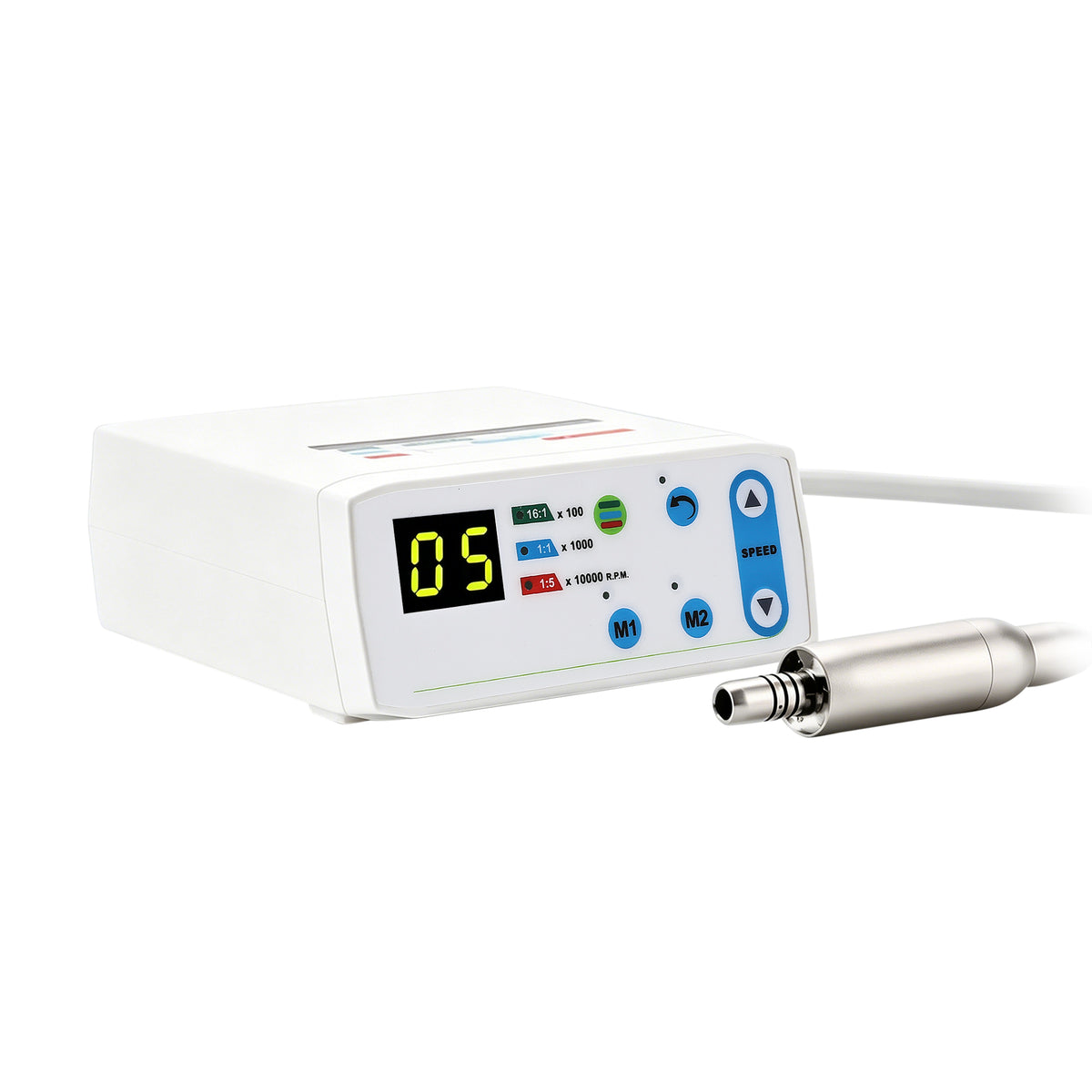 Dental LED Electric Brushless Micro Motor white background main product shot