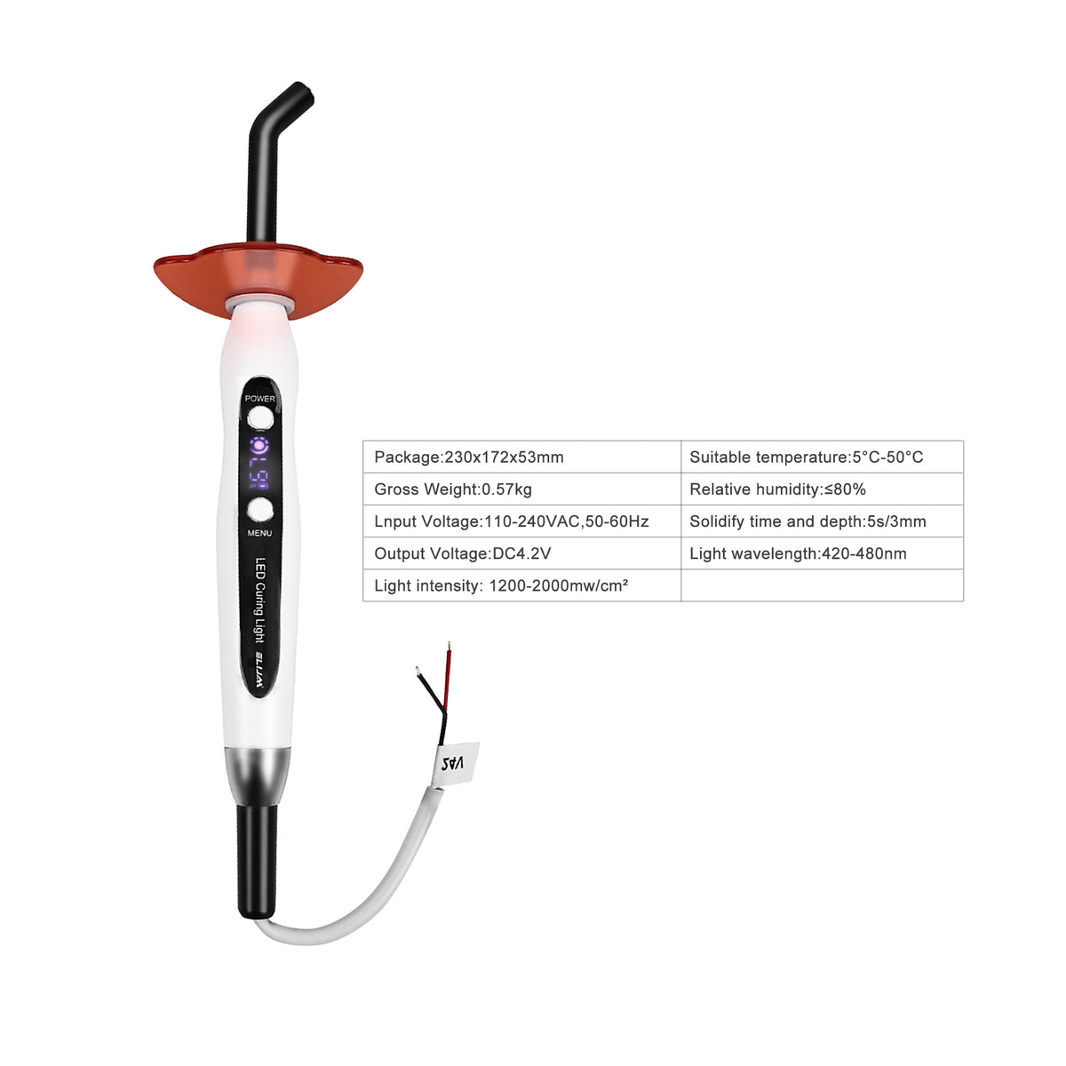 Multiple working modes introduction of embedded dental LED curing lamp for clinic treatment