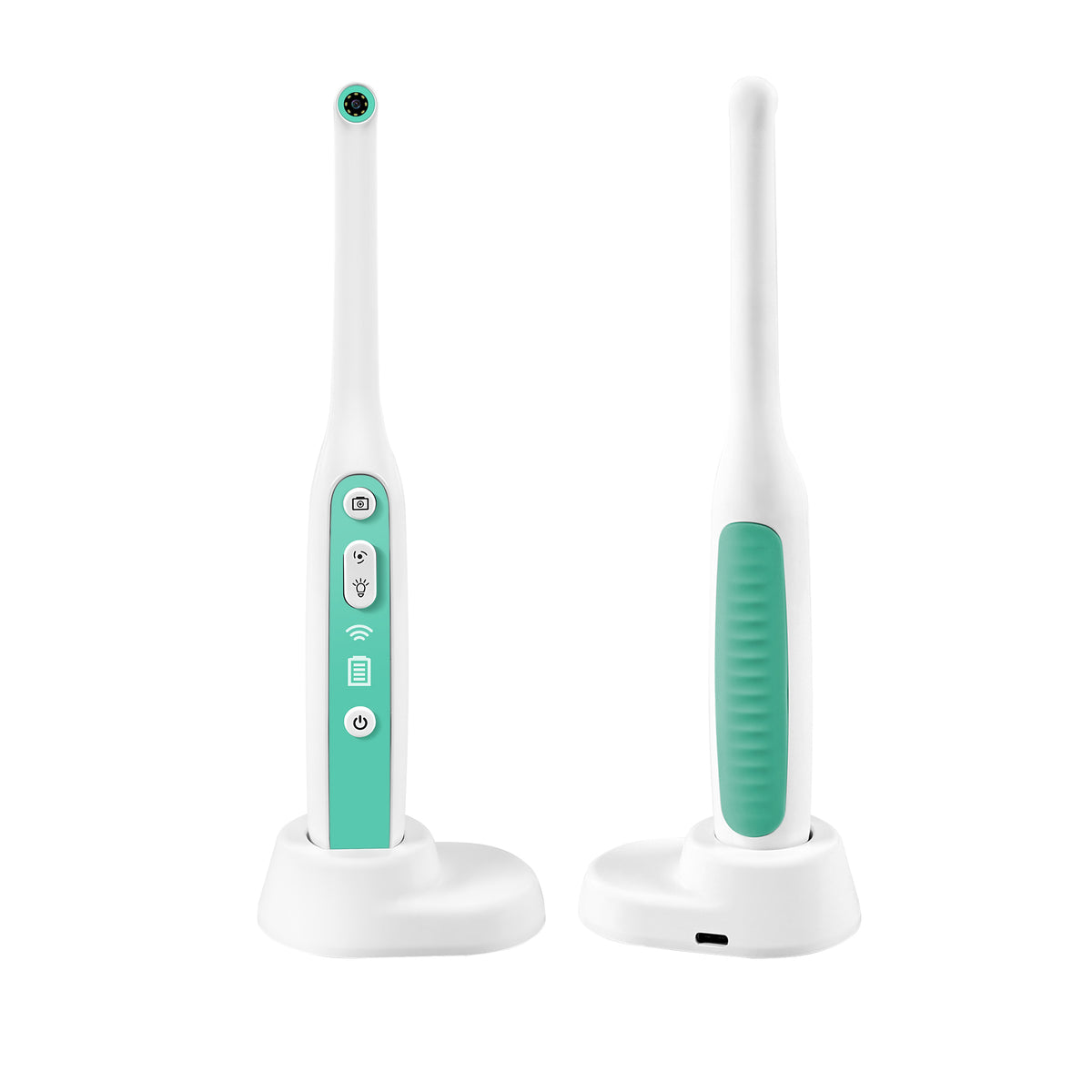 Side profile of wireless wifi dental intraoral endoscope