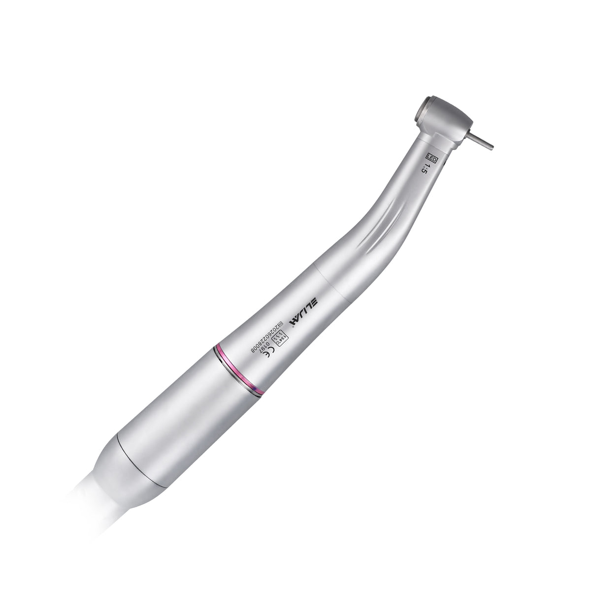 Assembled dental micro motor with polishing handpiece