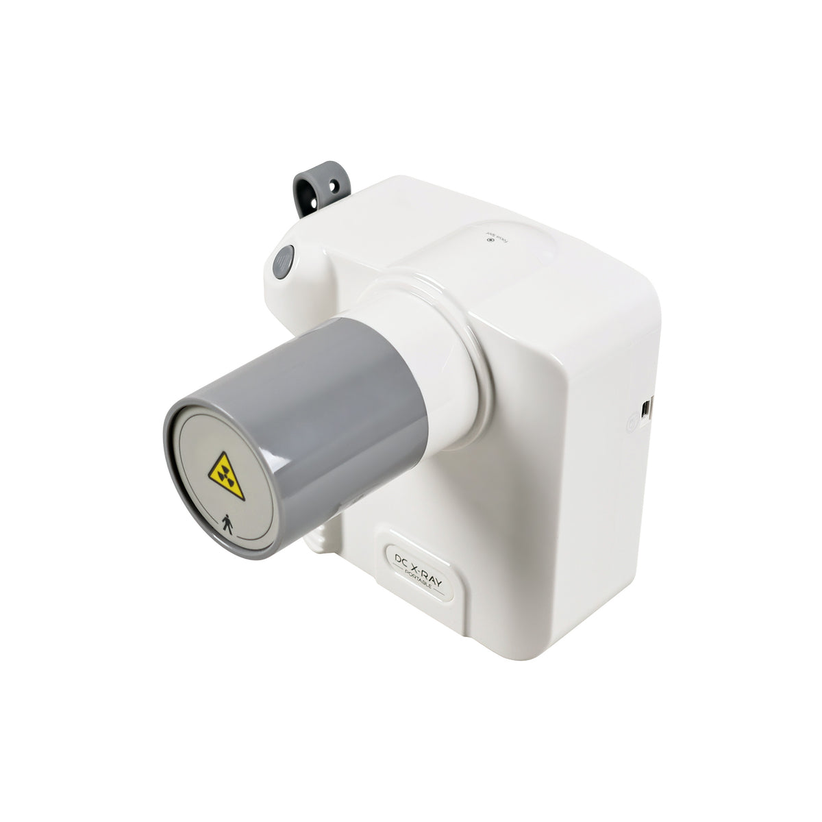 Side profile view of wireless portable dental X-ray unit