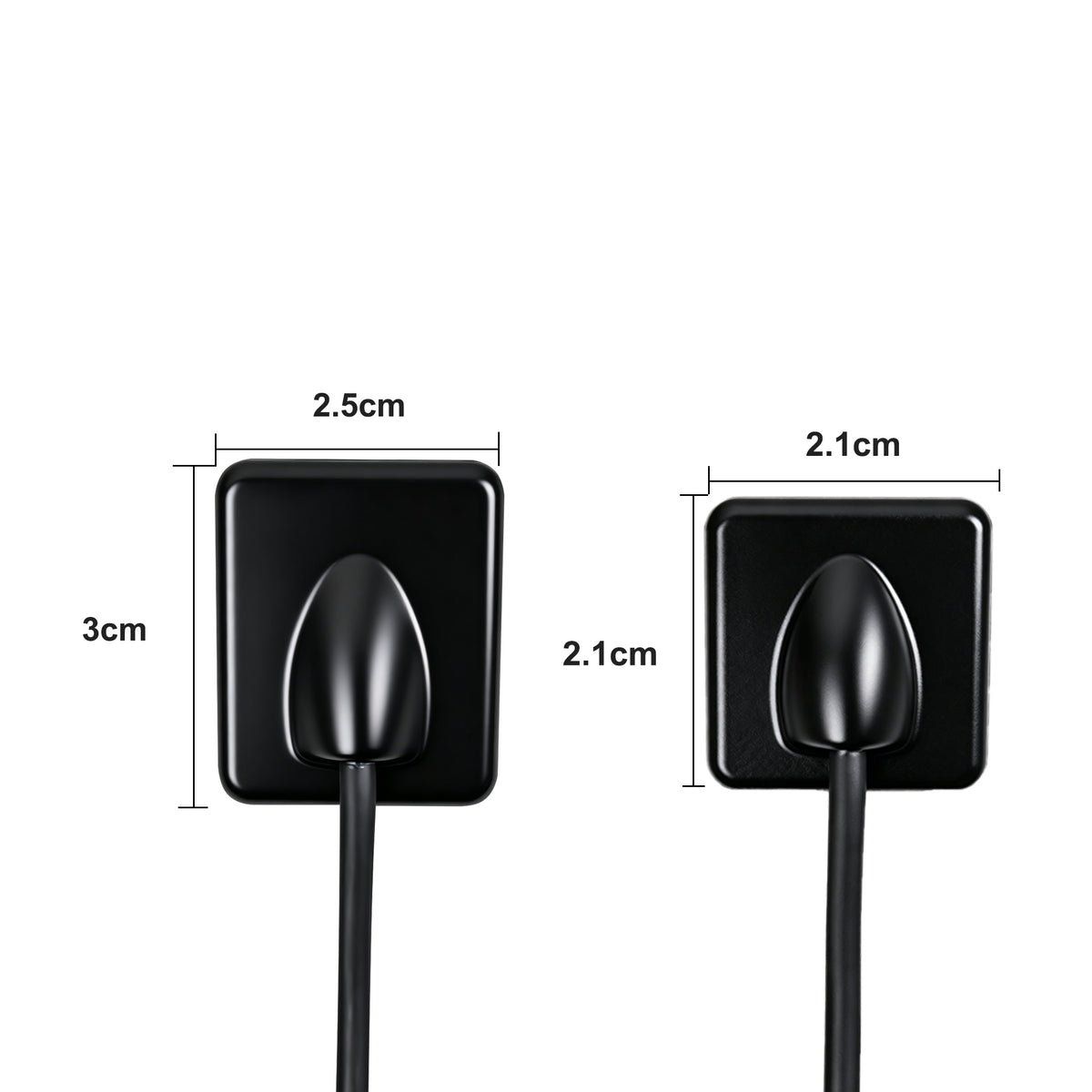 Size comparison of dental digital X-ray RVG sensor