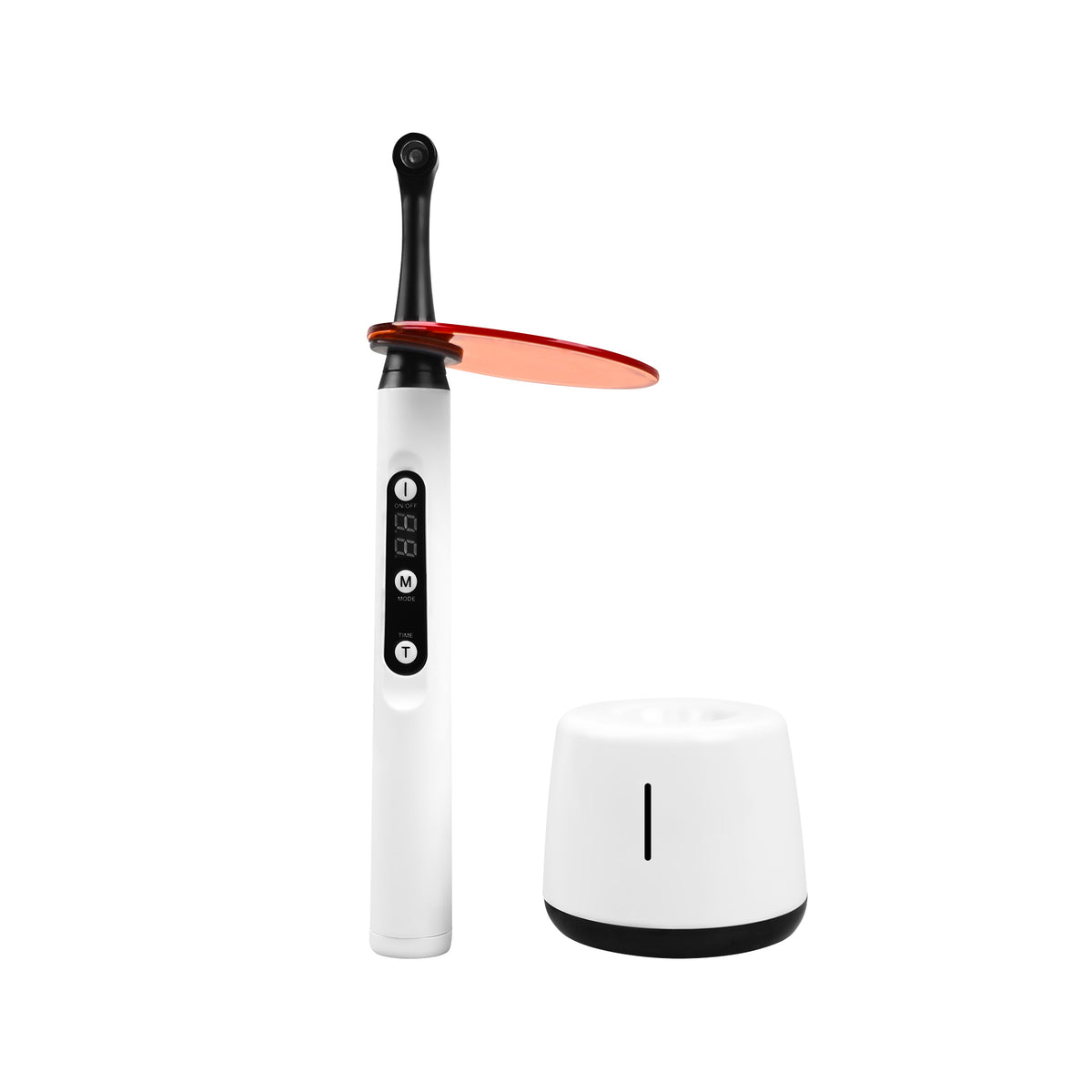 Complete kit of 1 SEC dental curing light with all accessories