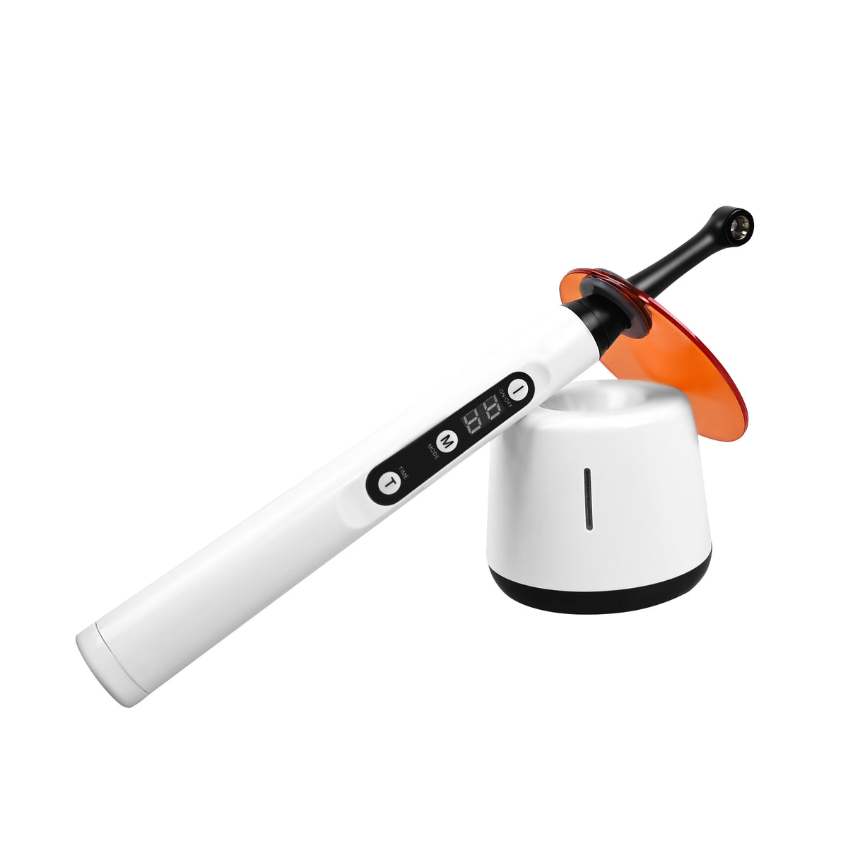 Dental 1 SEC curing light white‑background main product view