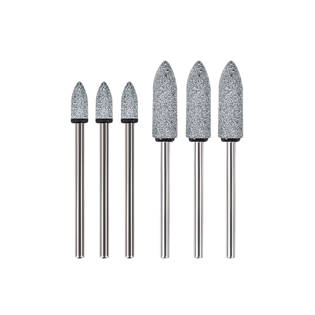 Standard 2.35mm shank size display of dental burs