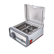 Dental 3‑slot wax heater white‑background main product view