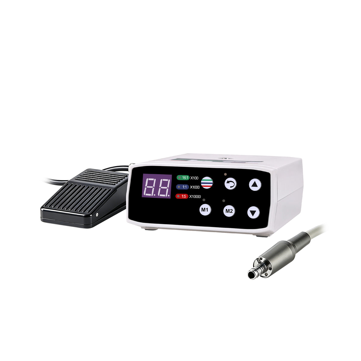 Dental brushless LED electric micromotor main product photo on white background