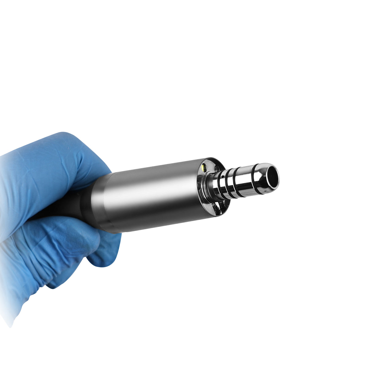 Brushless micromotor handpiece assembled with dental contra‑angle handpiece