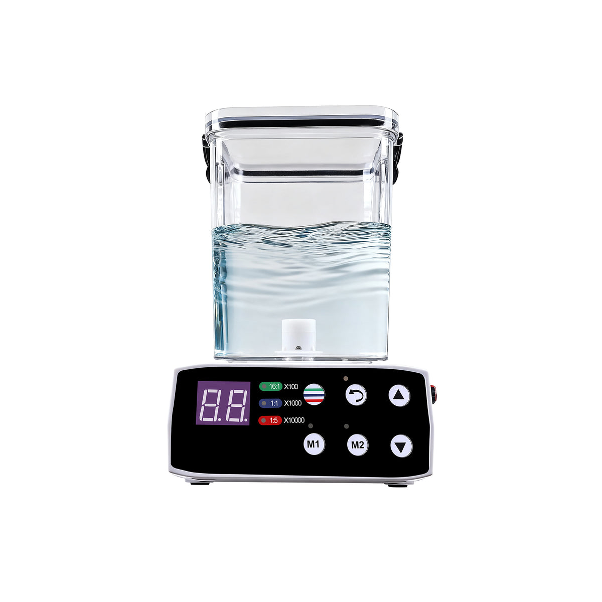 Control panel close‑up of dental brushless electric LED micromotor unit