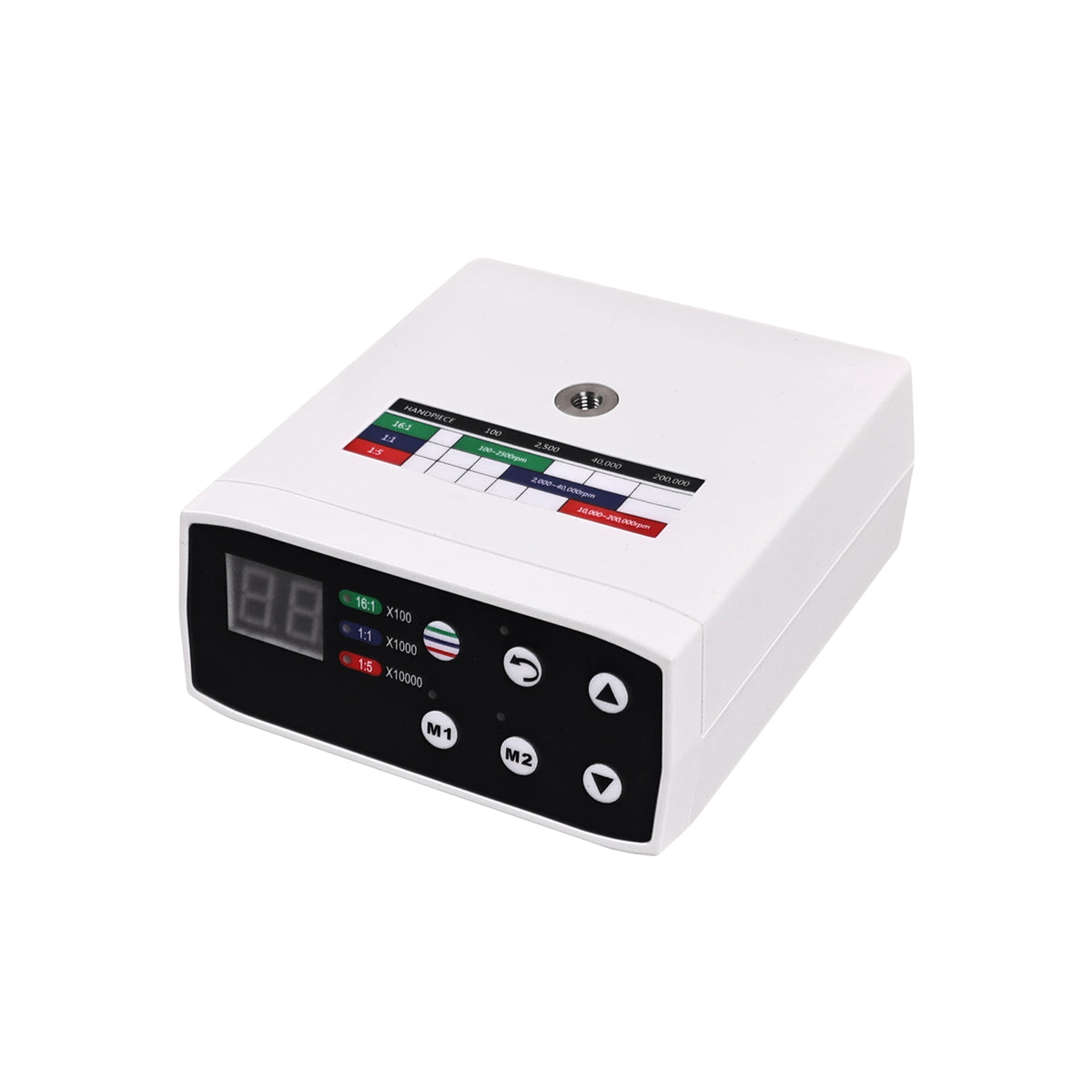 Dimension specification drawing for dental brushless LED electric micromotor