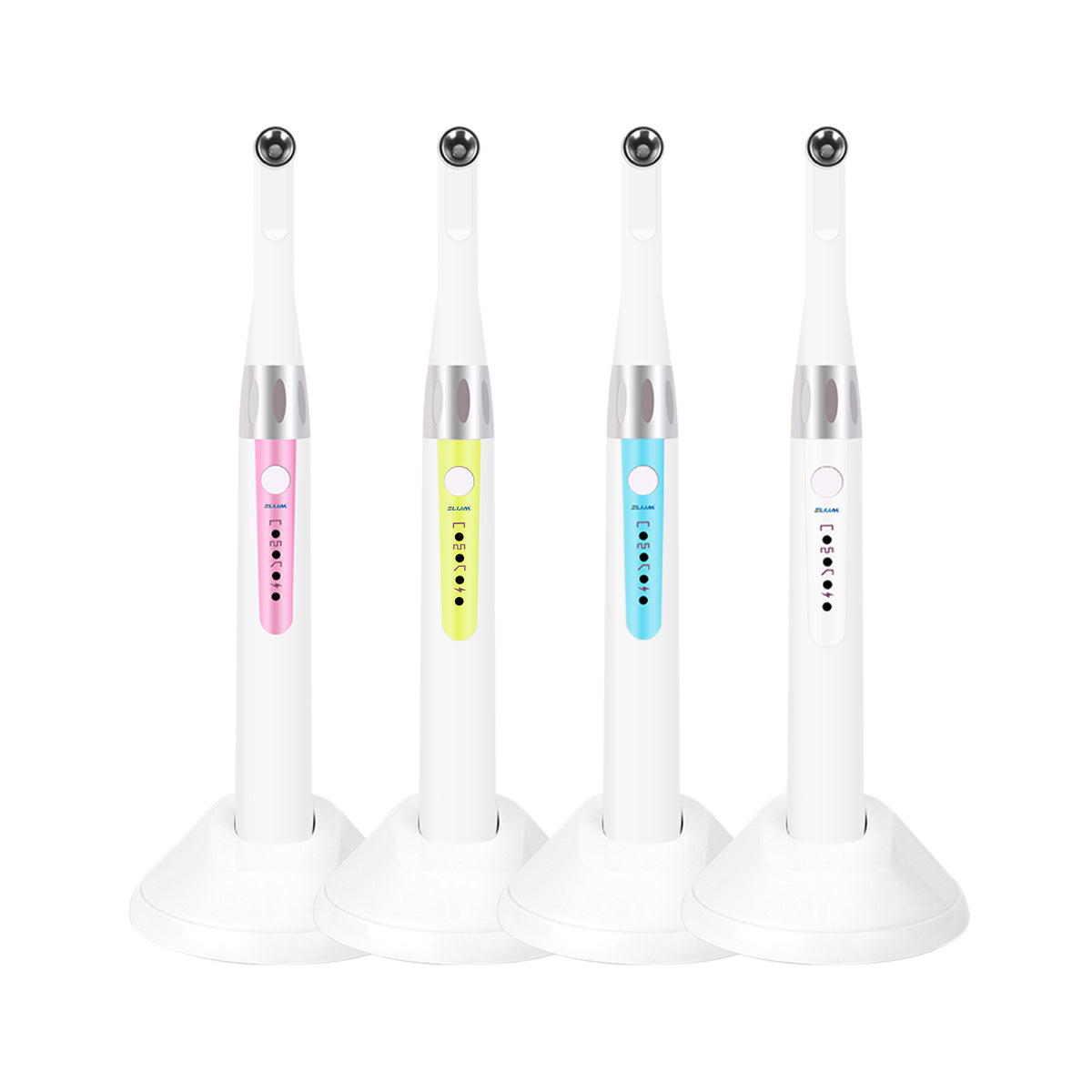Multiple color optional designs for cordless 1s professional dental curing light