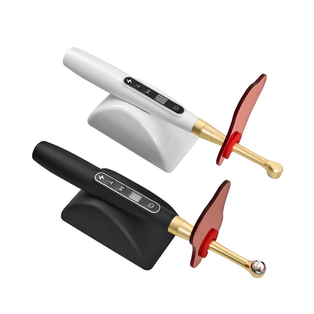 Multiple color optional designs for cordless 1s wireless dental curing light