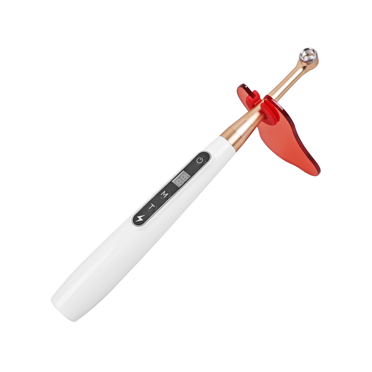 Orange protective eye shield accessory for 1s wireless dental curing light