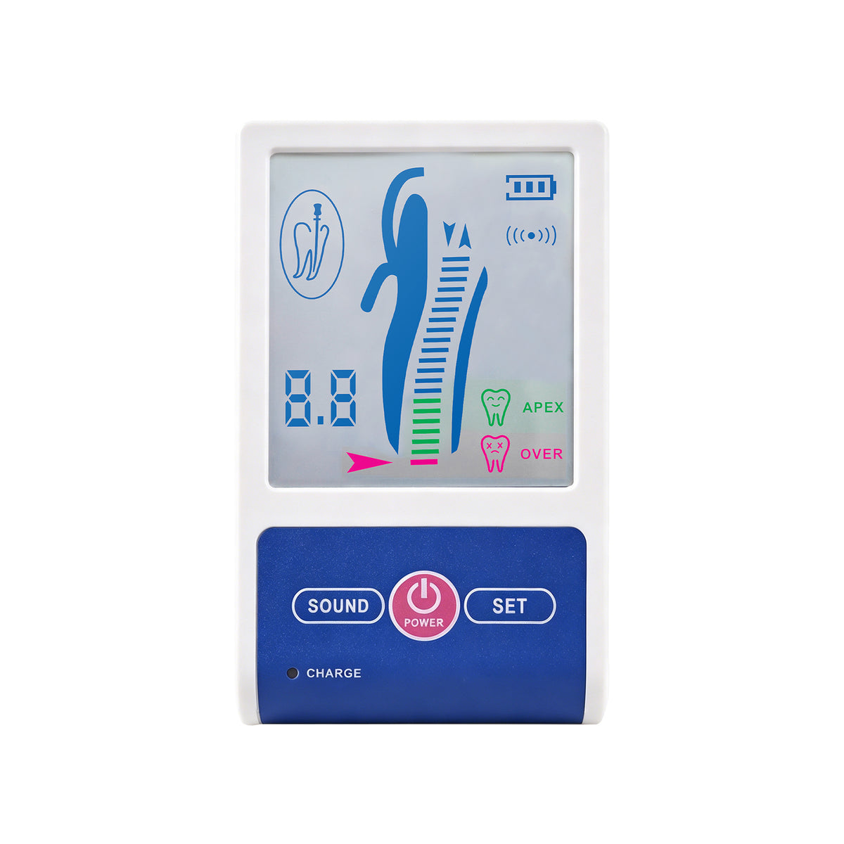 Digital dental endo apex locator white background main product image