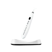 Wireless dental endo irrigant activator main product shot with charging base