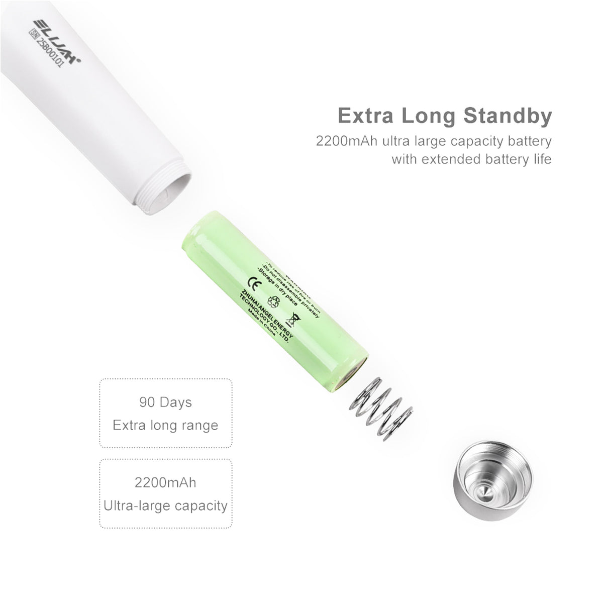 5s fast curing light placed on wireless charging dock