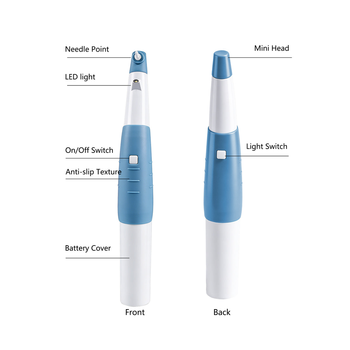 Selling‑point infographic LED wireless endo sonic irrigator activator