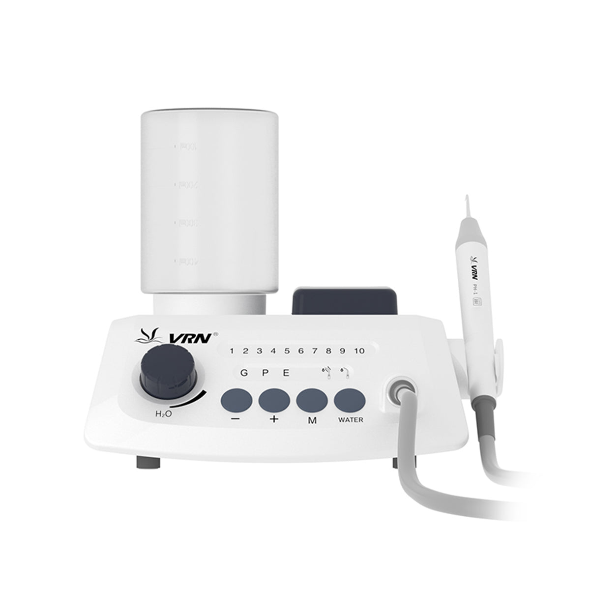 Dimension specification drawing of dental LED ultrasonic piezo scaler