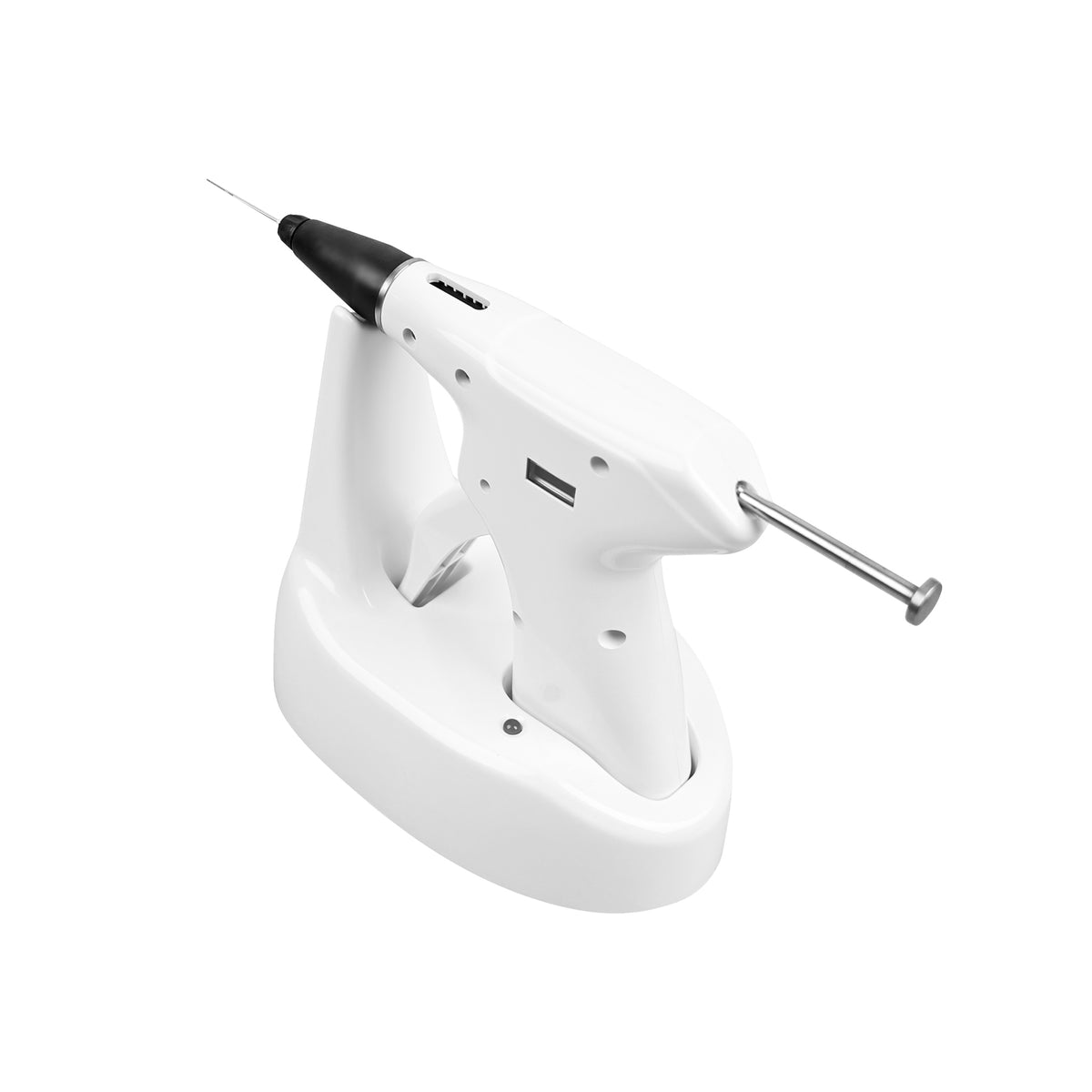 Dental wireless obturation gun with charging cradle 45° complete set appearance