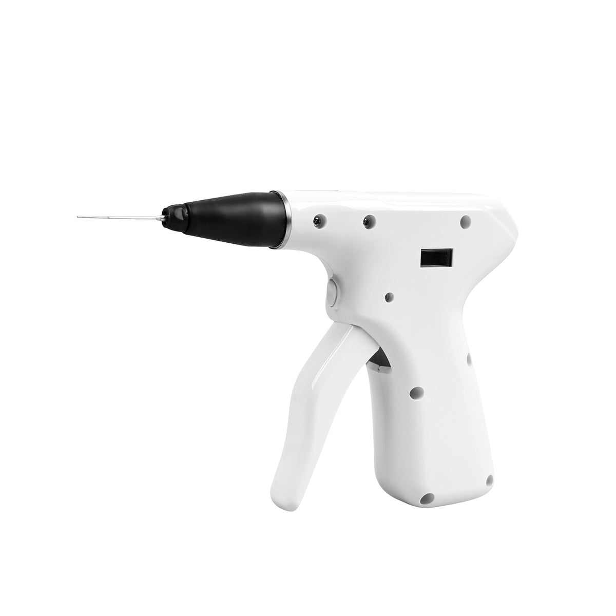 Pistol‑style ergonomic hand grip of wireless obturation gun