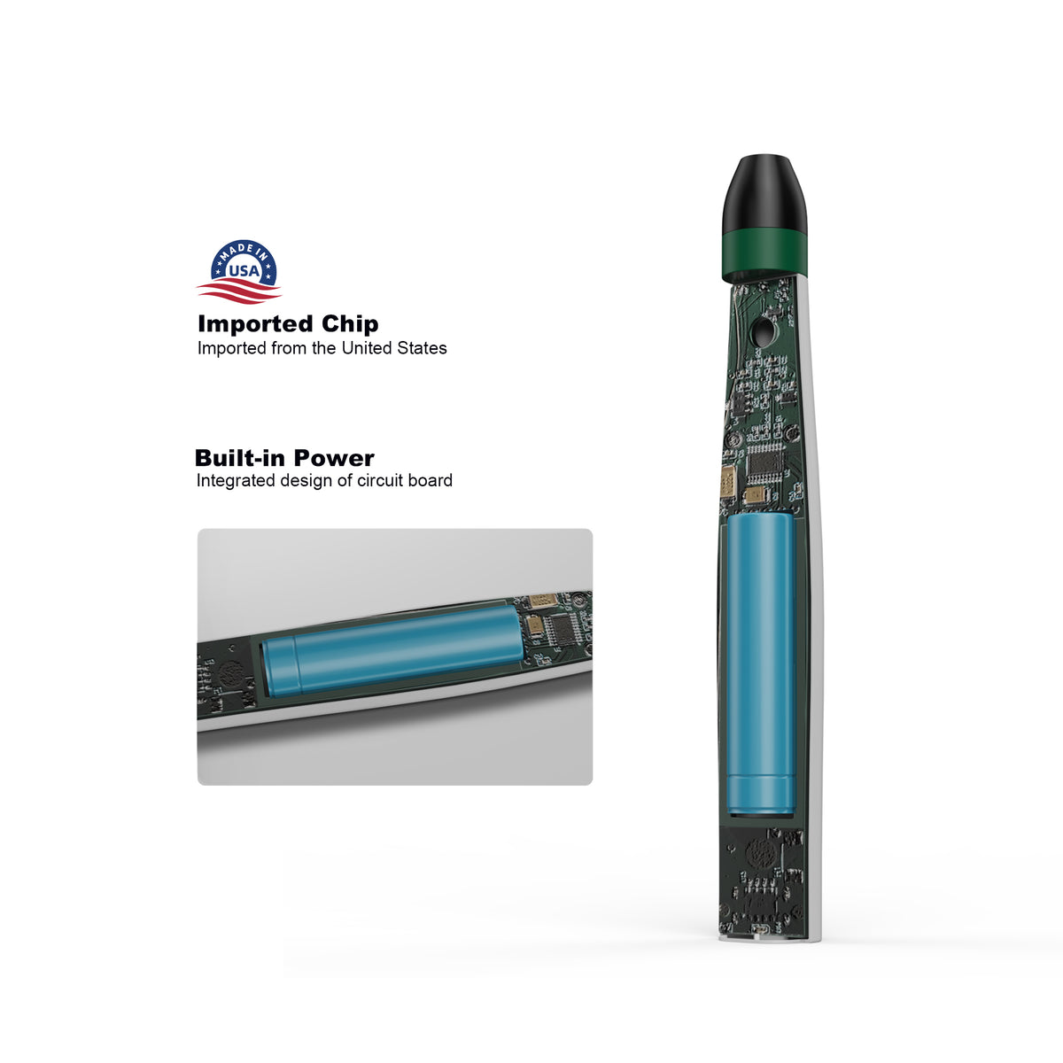 Full set wireless gutta‑percha obturation pen kit