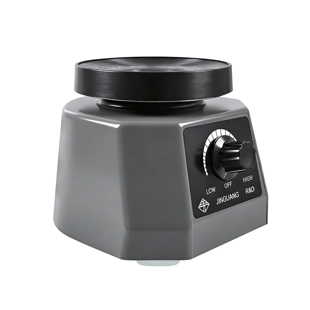 Adjustable vibration intensity control knob close‑up