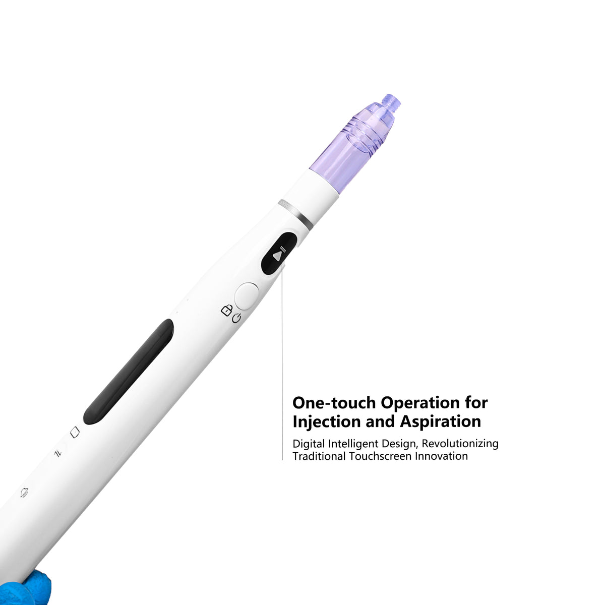 Function keys for speed adjustment and volume control close‑up