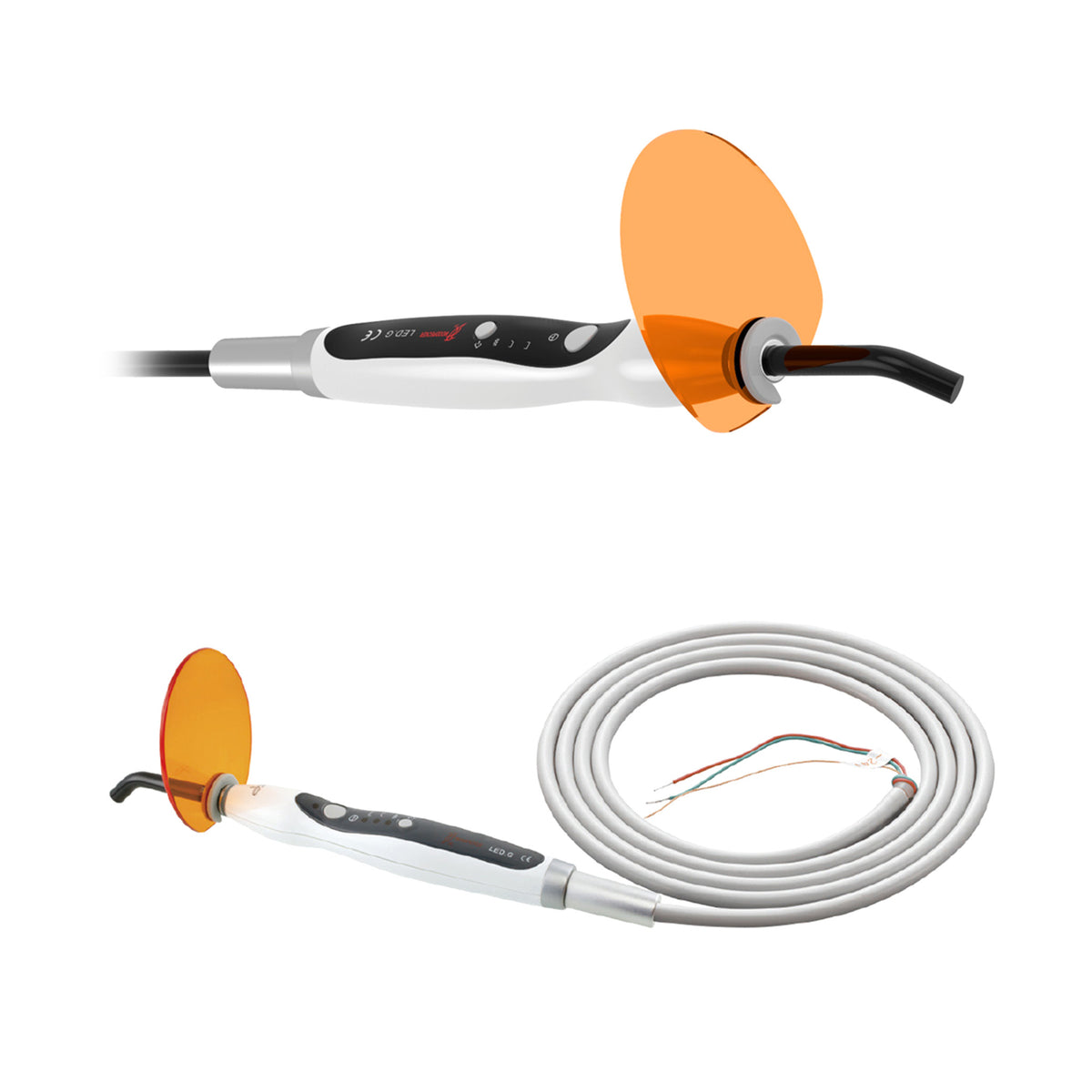Original outer packaging box of wireless dental LED curing light